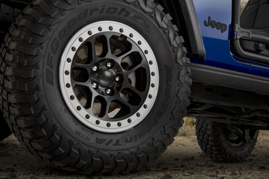 Колеса Jeep Wrangler Unlimited JPP 20 by Mopar (JL) 2020 года  (фото 9 из 16)